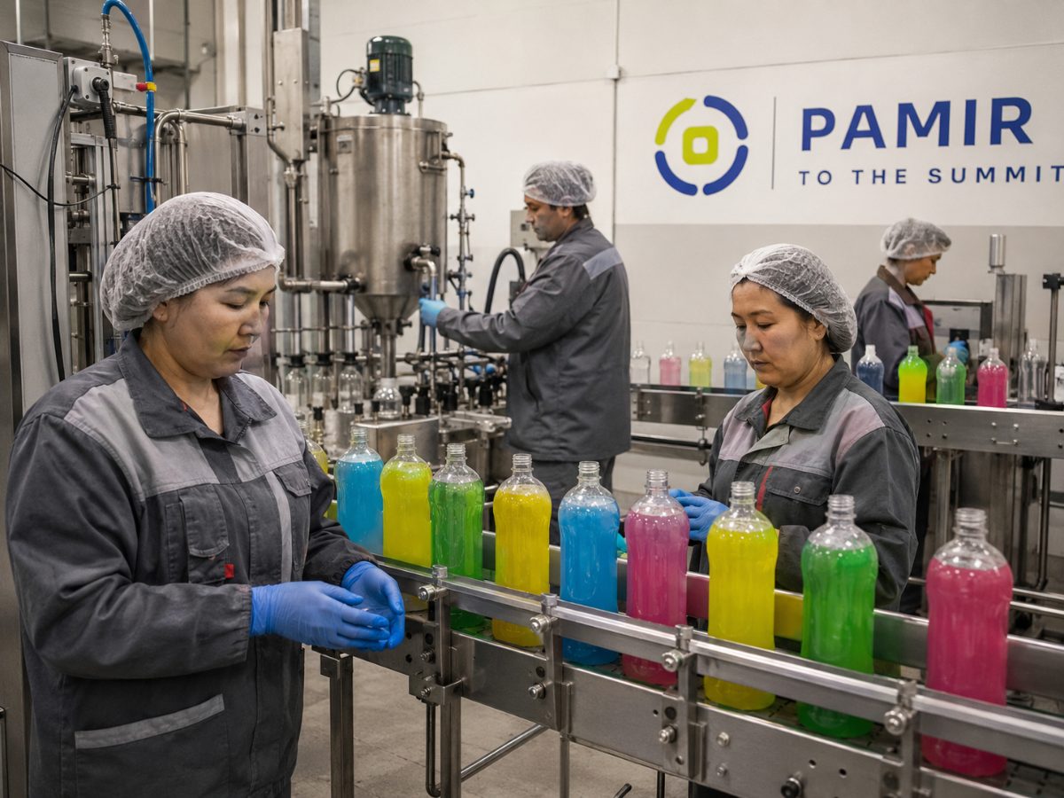 Линия розлива Pamir